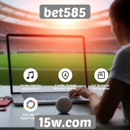 Análise das funcionalidades do site bet585